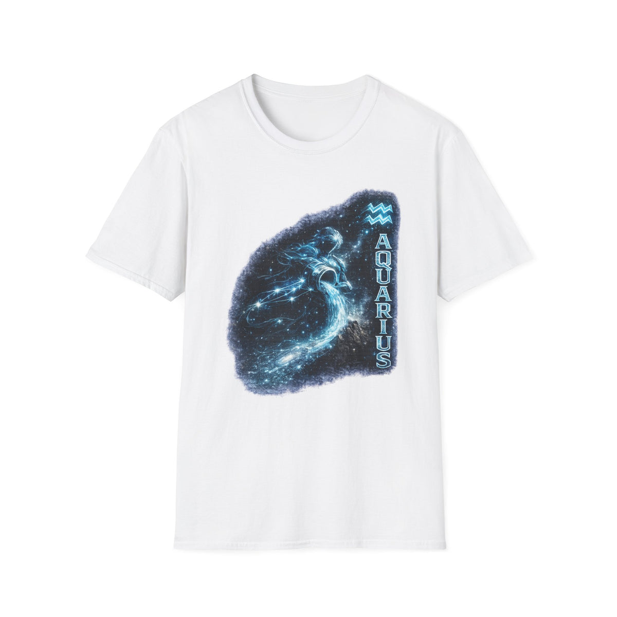 Aquarius Constellation T-Shirt — Zodiac Starry Water-Bearer Tee