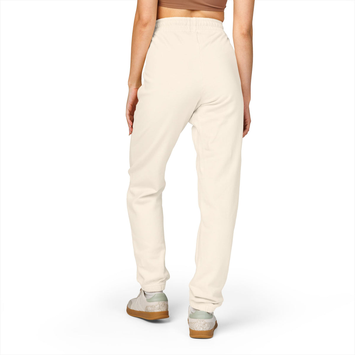 Midnight Motion Sweatpants — Small Lavender Skull Accent