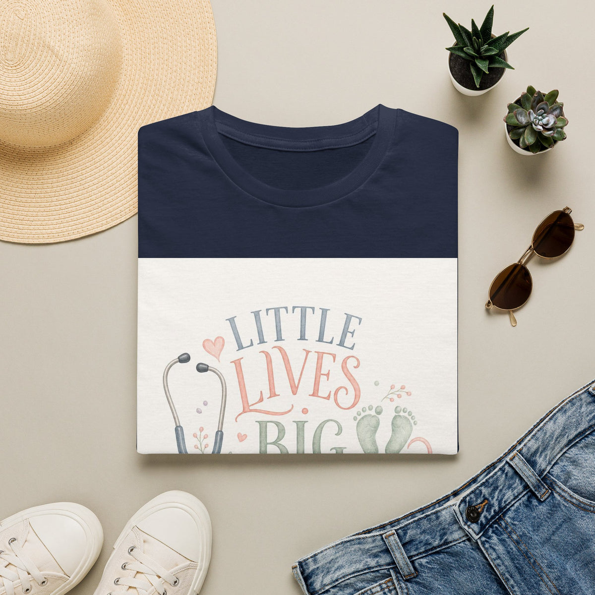 Little Lives Big Love NICU Design With Elegant Typography