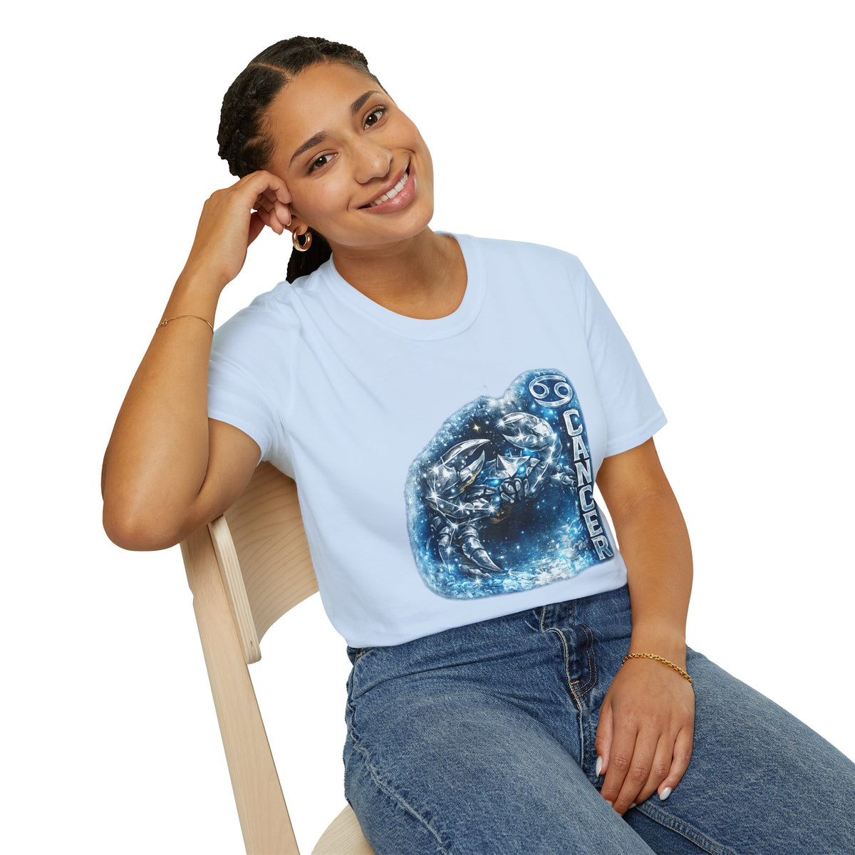 Cancer Zodiac T-Shirt — Cosmic Crab Astrology Tee