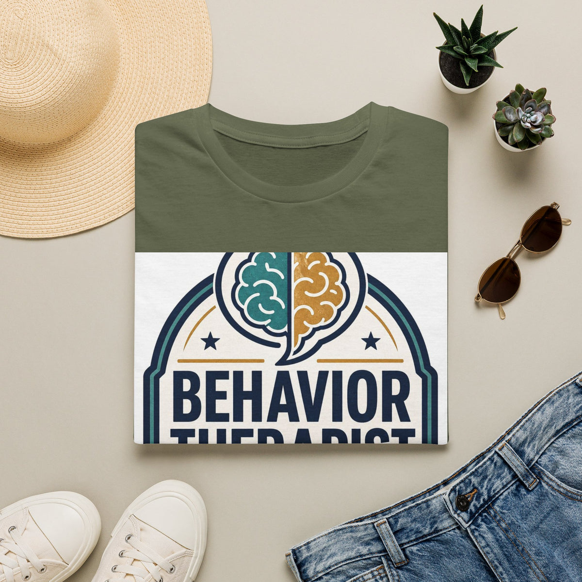 Bold Professional Badge Design For Behavior Therapist