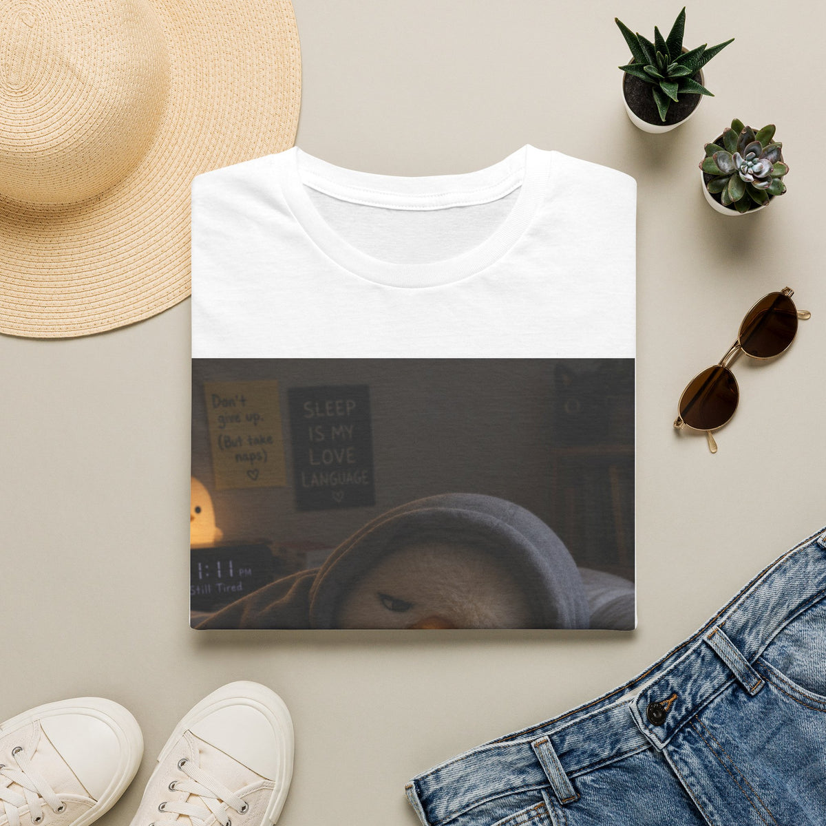 Slumpy Penguin "Nope, Still Tired" T-Shirt!