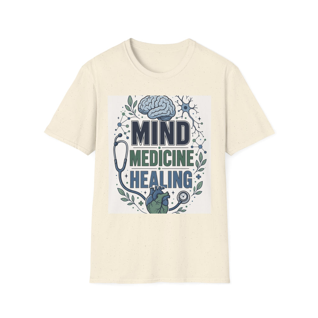 Illustration Of Stacked Words Mind Medicine Healing With Medical Icons