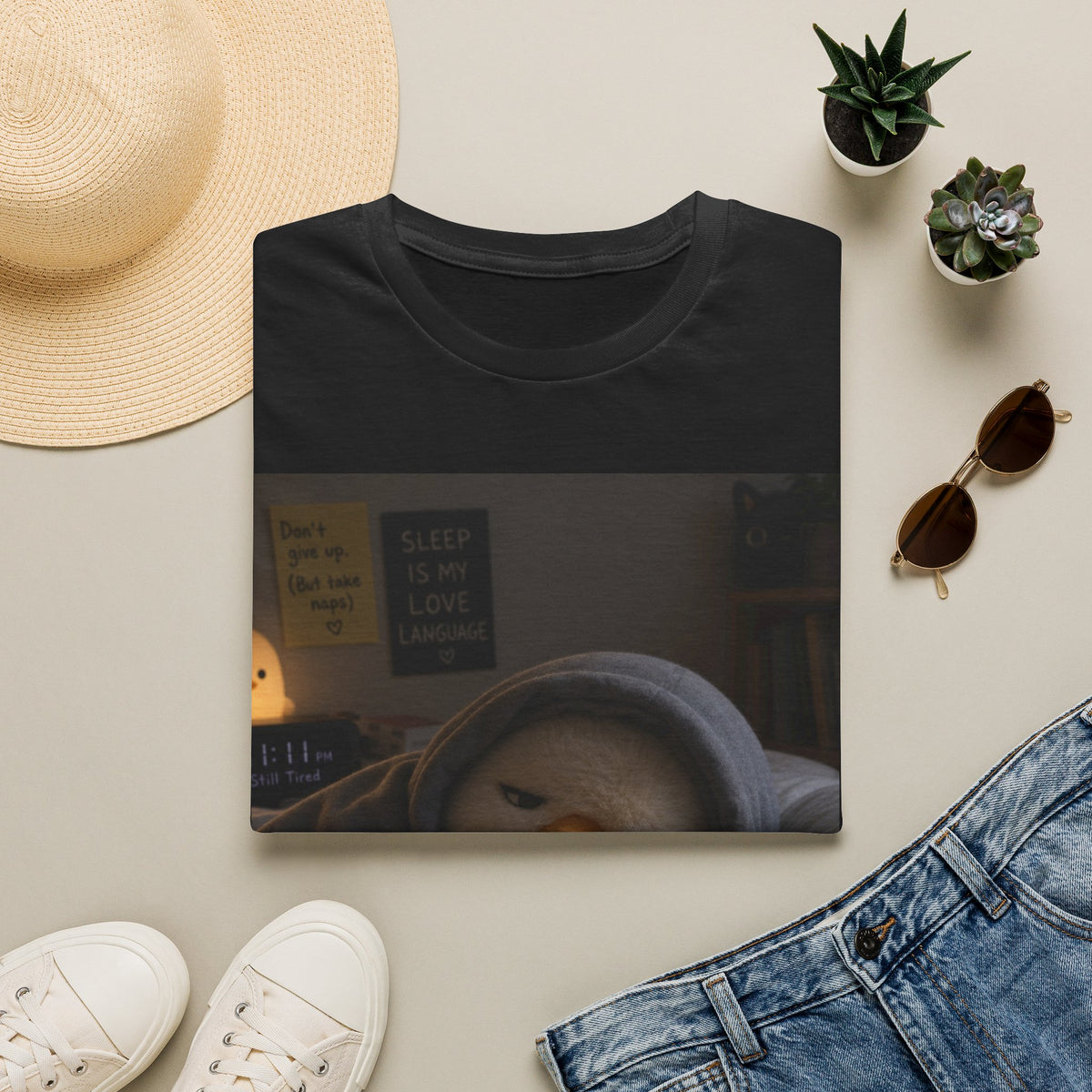 Slumpy Penguin "Nope, Still Tired" T-Shirt!