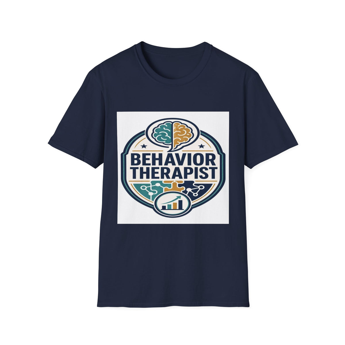 Bold Professional Badge Design For Behavior Therapist- Graphic Tees