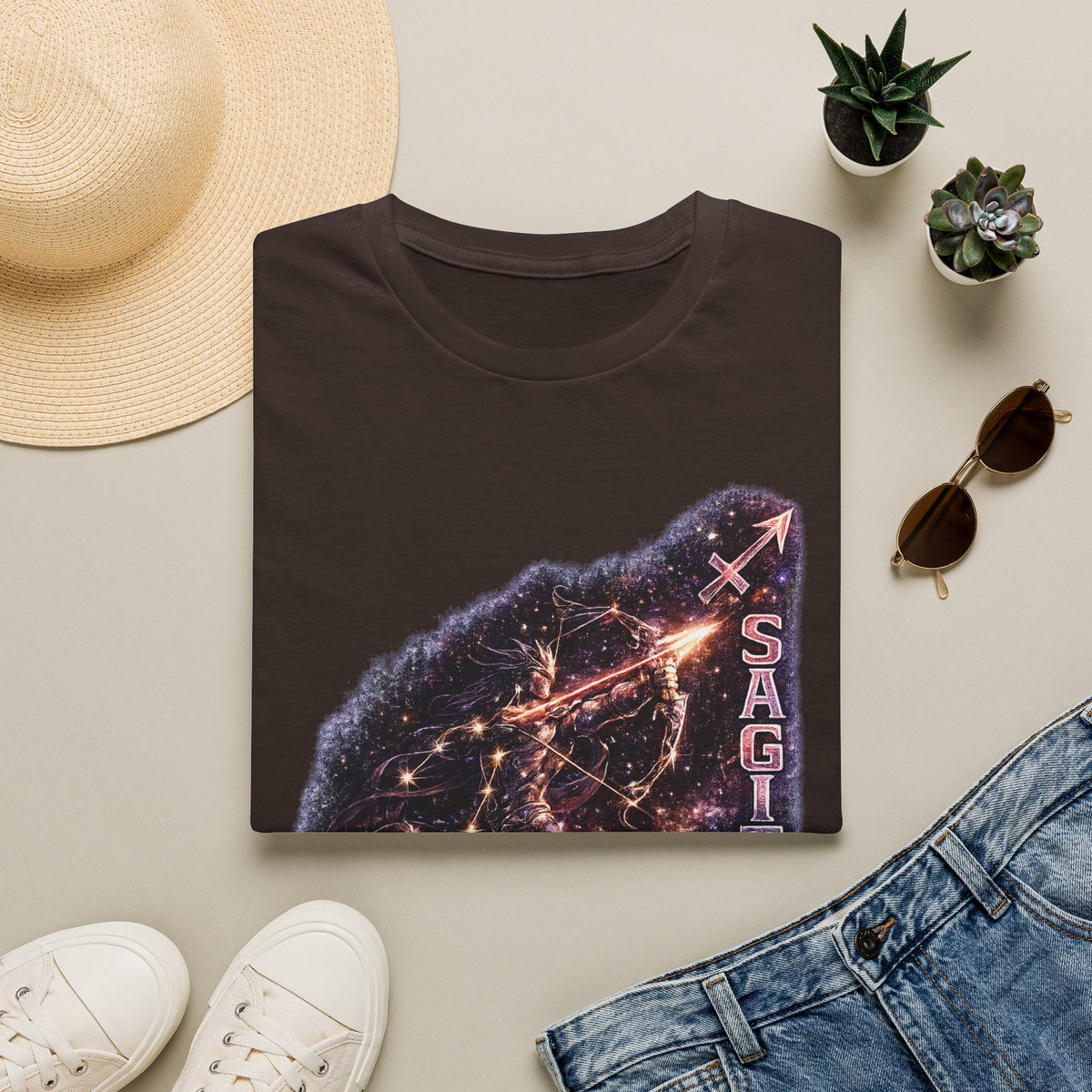 Sagittarius Constellation T-Shirt — Zodiac Star Sign Graphic Tee