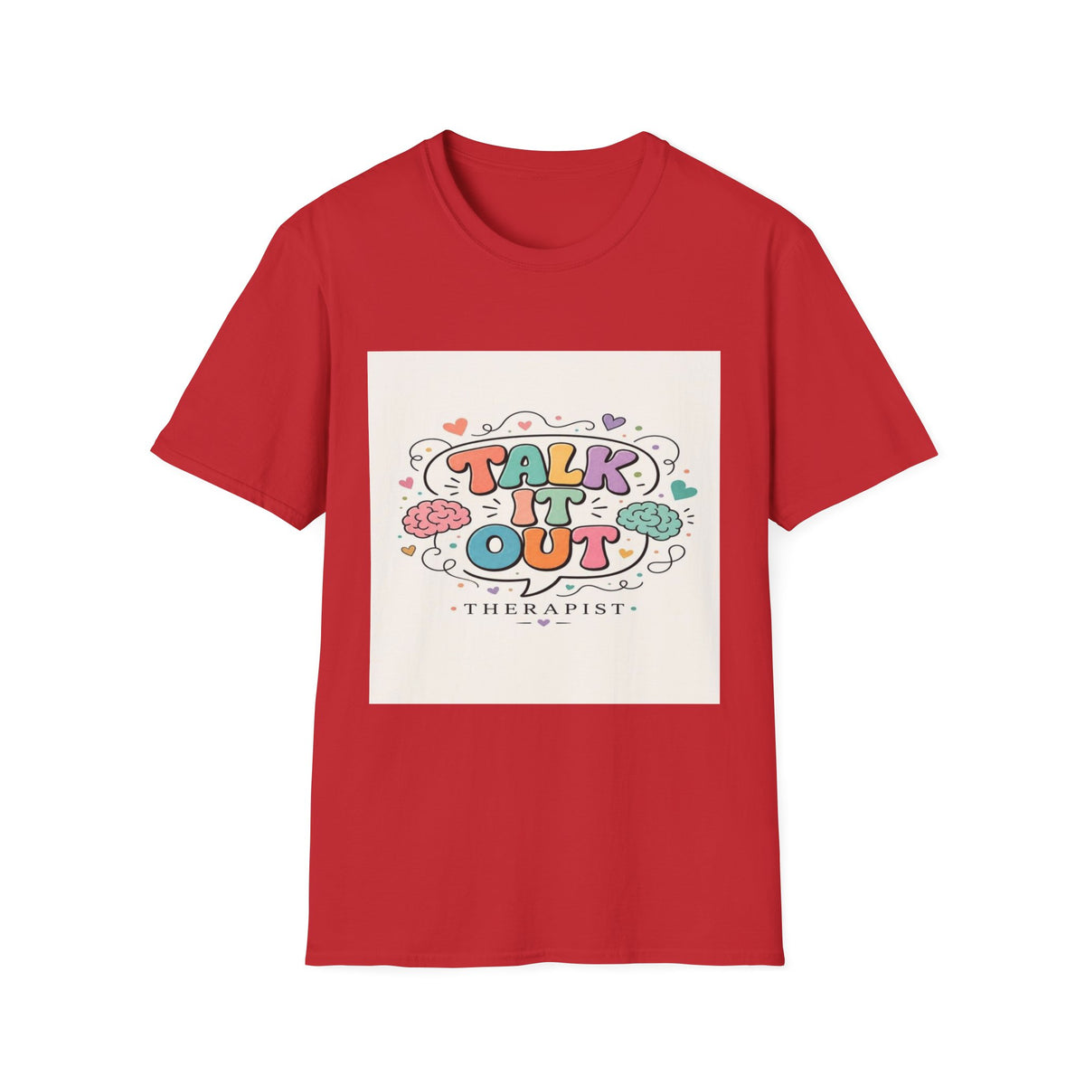 Colorful Speech Bubble Design With Playful Typography And Whimsical Elements- Graphic Tees
