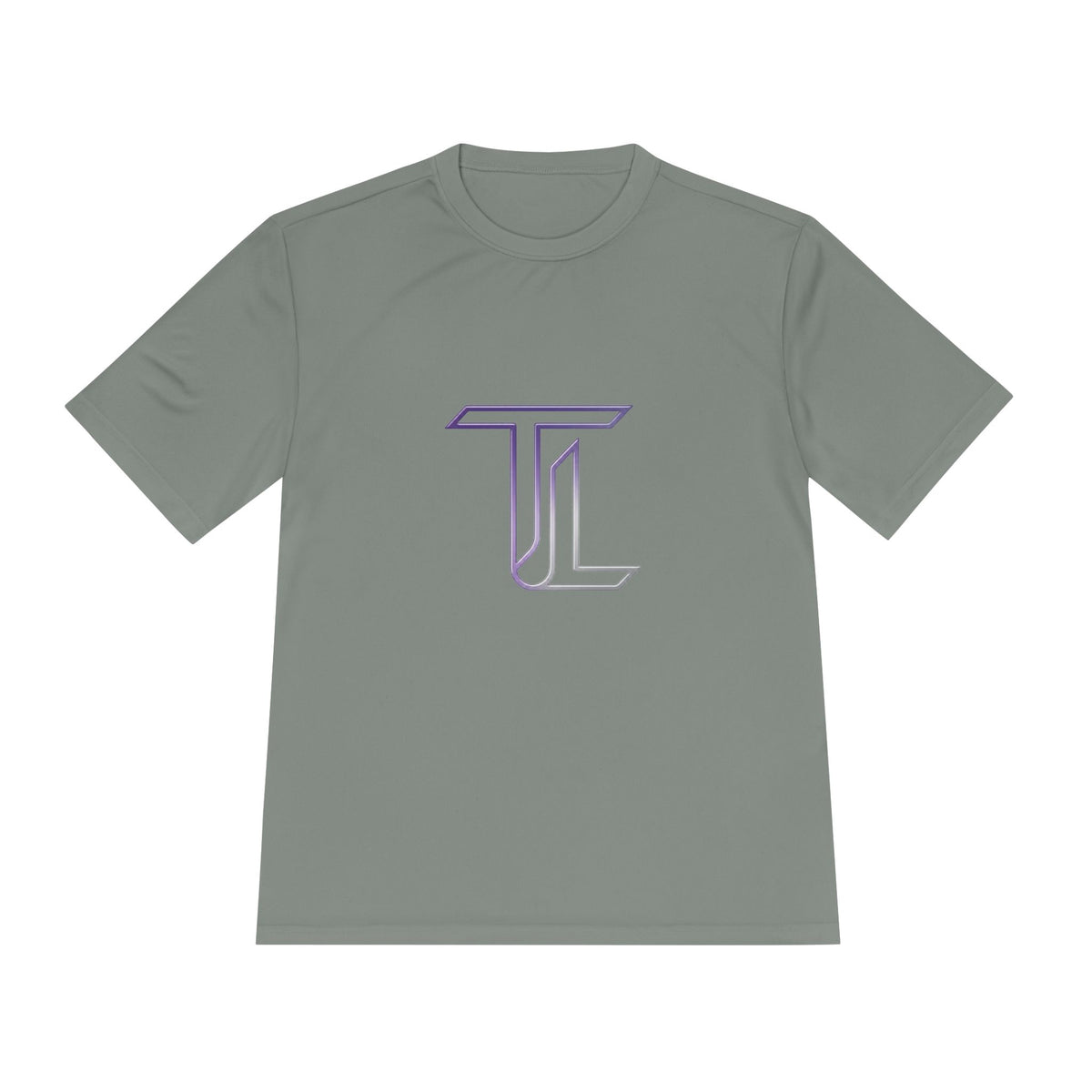Monogram TL Performance Tee — Moisture-Wicking Athletic Shirt