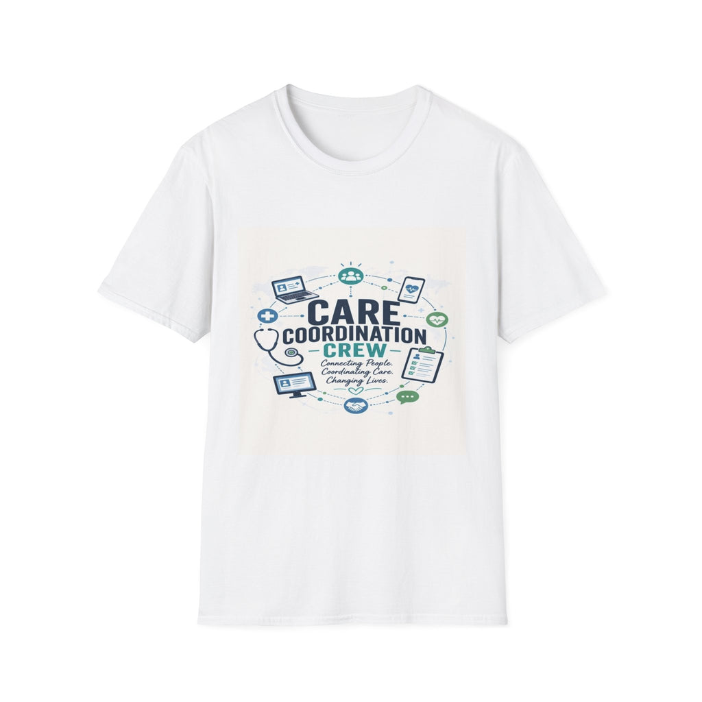 T-shirt Graphic Featuring Modern Aesthetic Care Coordination Crew- Graphic Tees