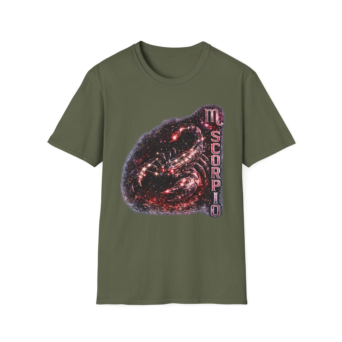 Scorpio Zodiac T-Shirt — Cosmic Scorpion Astrology Tee