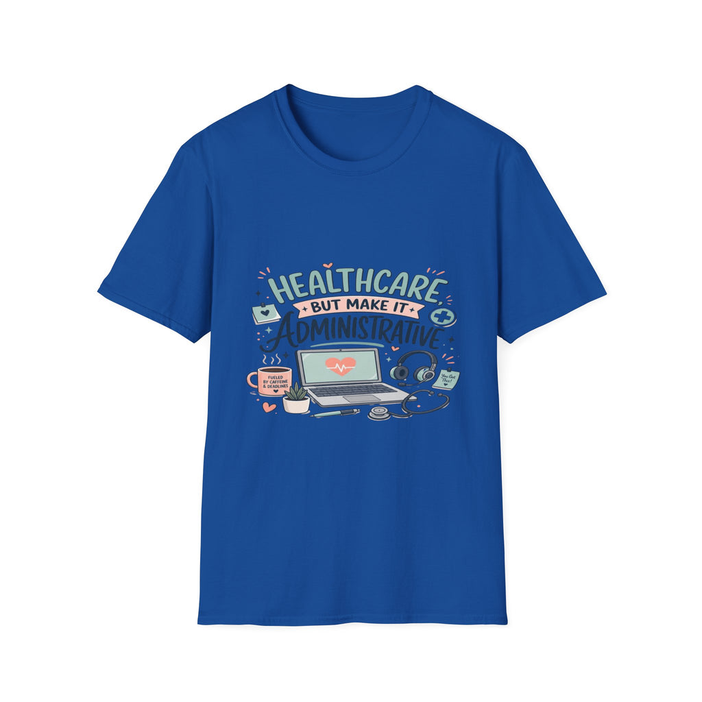 Playful T-Shirt Design Showcasing Creative Healthcare Typography- Graphic Tees