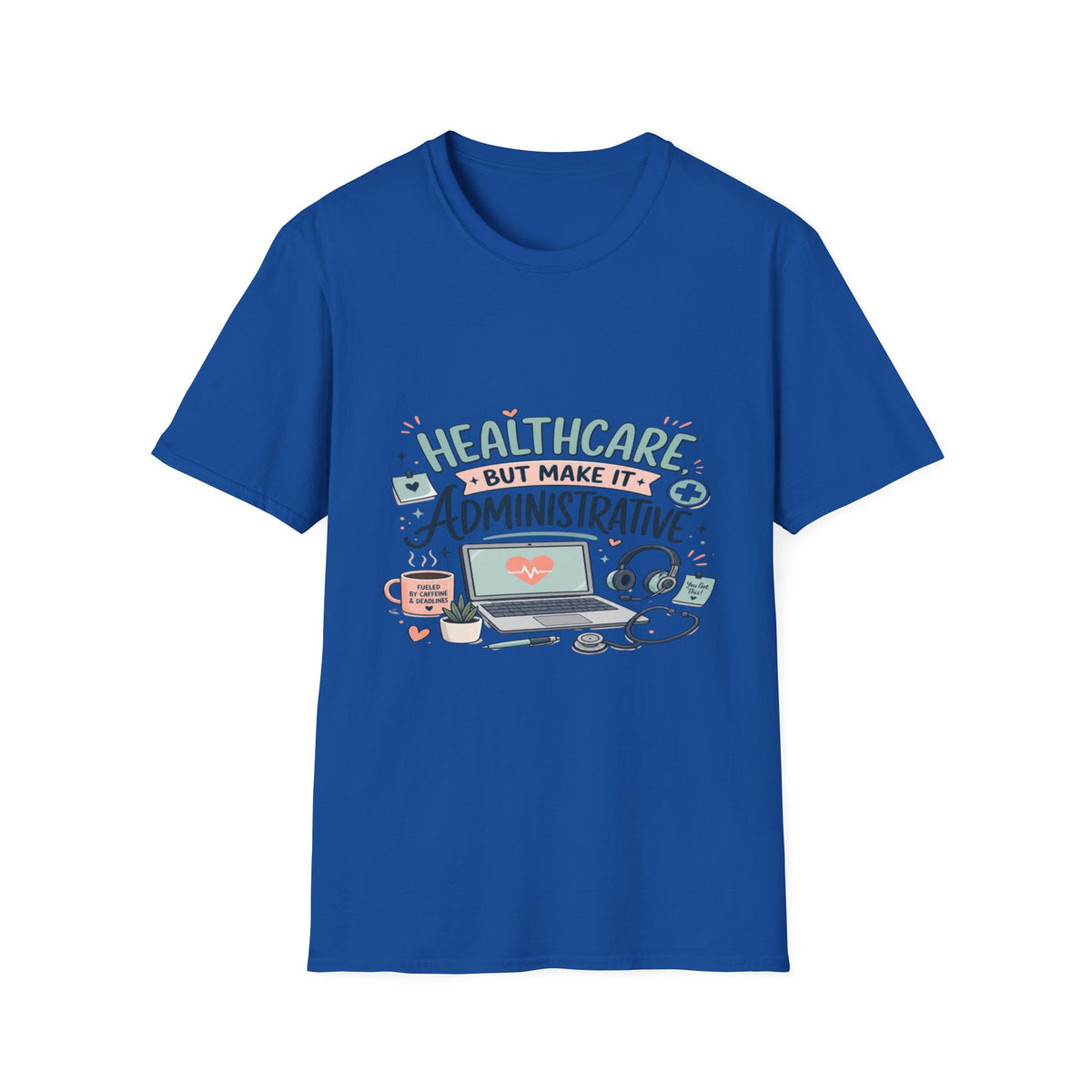 Playful T-Shirt Design Showcasing Creative Healthcare Typography- Graphic Tees